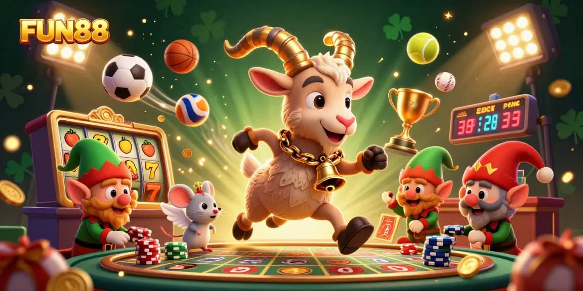 Experience thrilling gameplay at FUN88, with exciting heroes in a festive casino atmosphere.