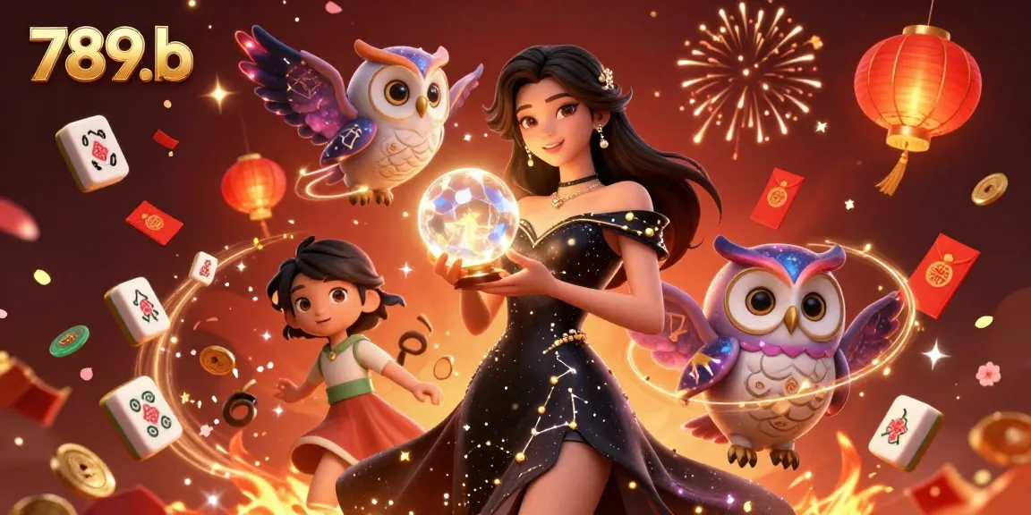 Experience the thrill of 789b with this lively casino-themed illustration featuring vibrant game elements.