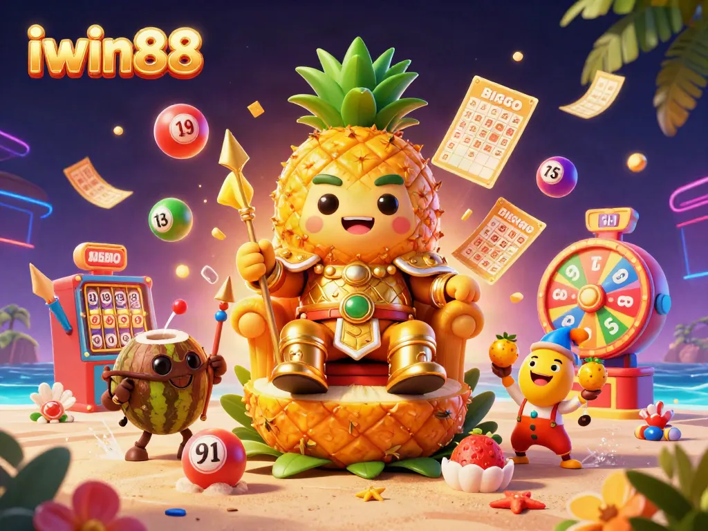Experience iwin88's captivating online gaming adventure with vibrant visuals and engaging characters.