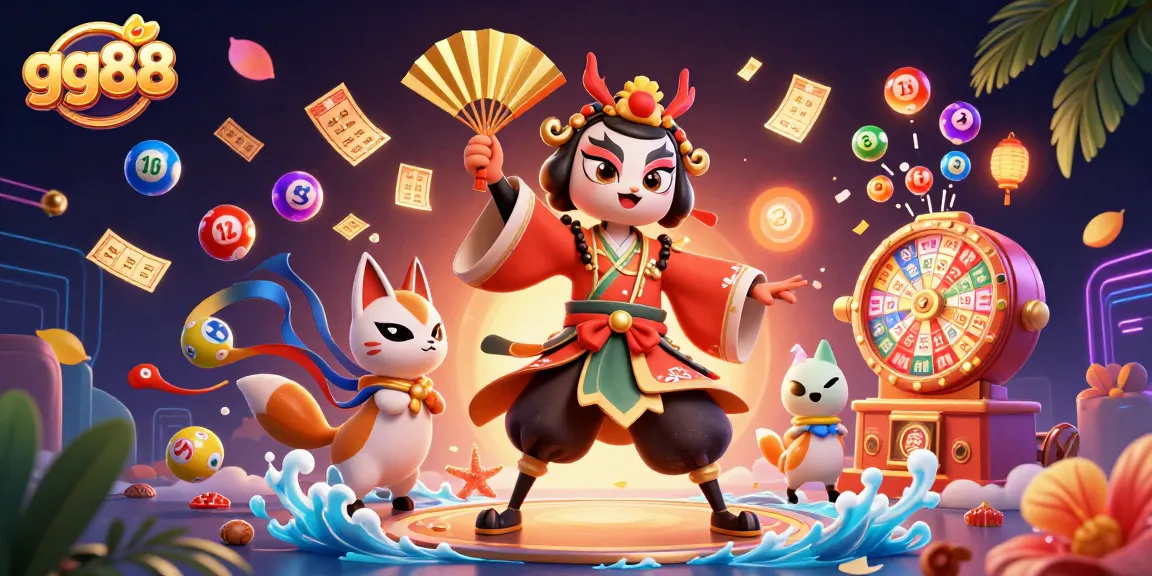 Spin the reels and win big with gg88 in this vibrant casino-themed illustration.